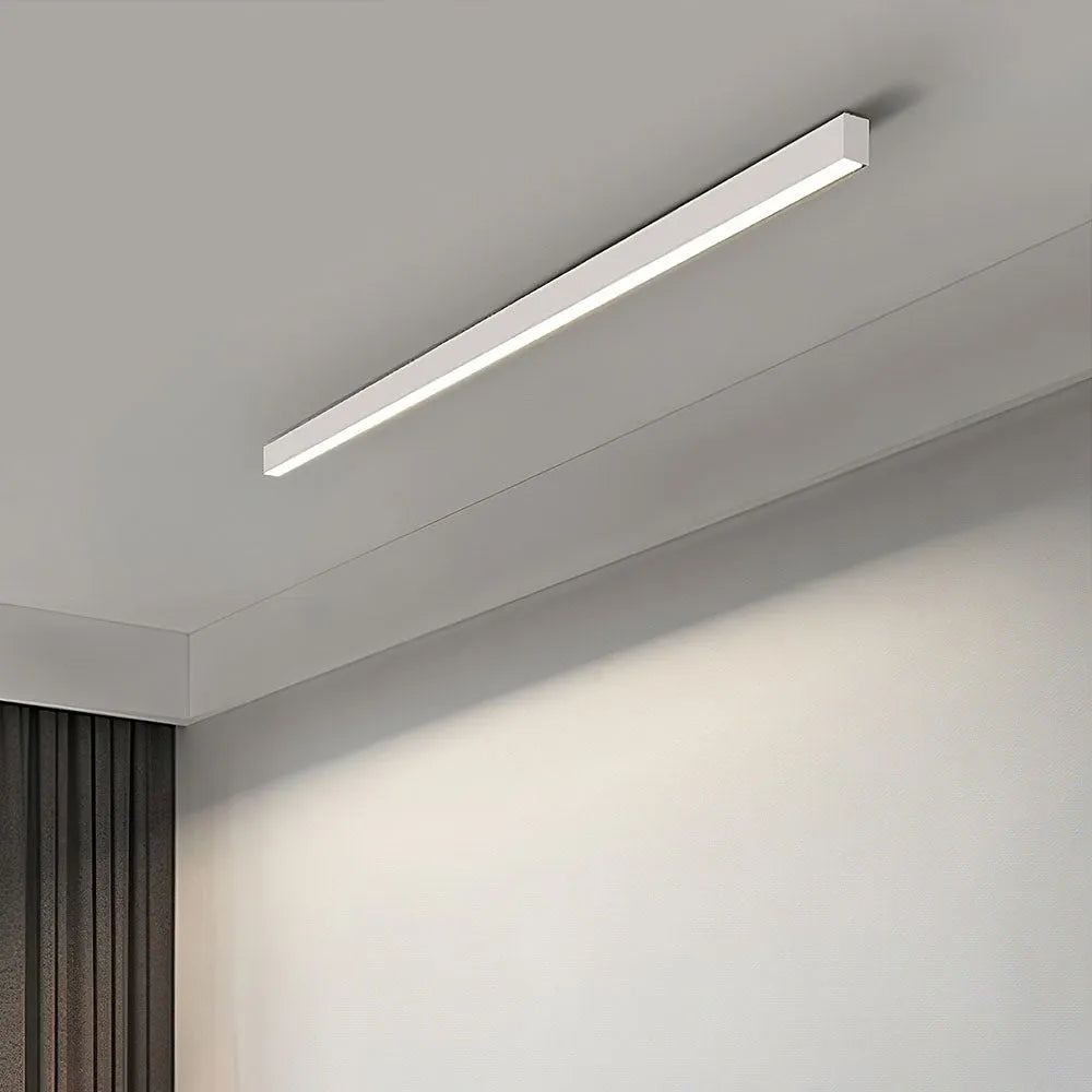 Edge Linear LED Flush Mount Ceiling Light – Stylish and Versatile Lighting Solution