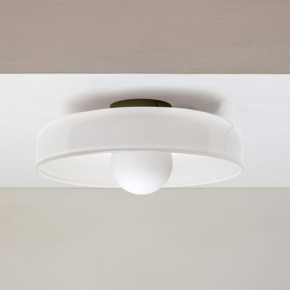 LED Round Flush Mount Ceiling Light Fixture - Modern Energy-Efficient Lighting for Contemporary Home Décor & Low Ceilings