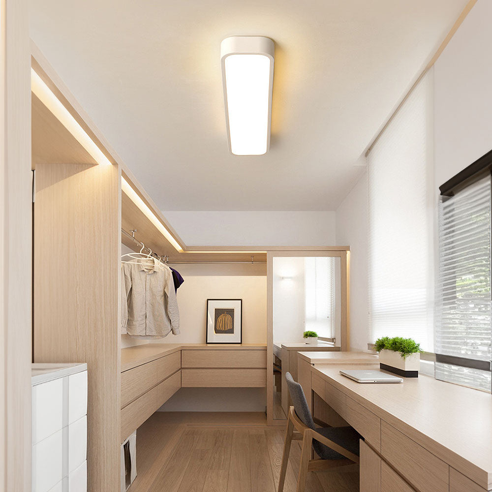 LED Ceiling Light Fixture - Nordic Minimalist Design - Long Linear Light for Modern Home & Office Spaces