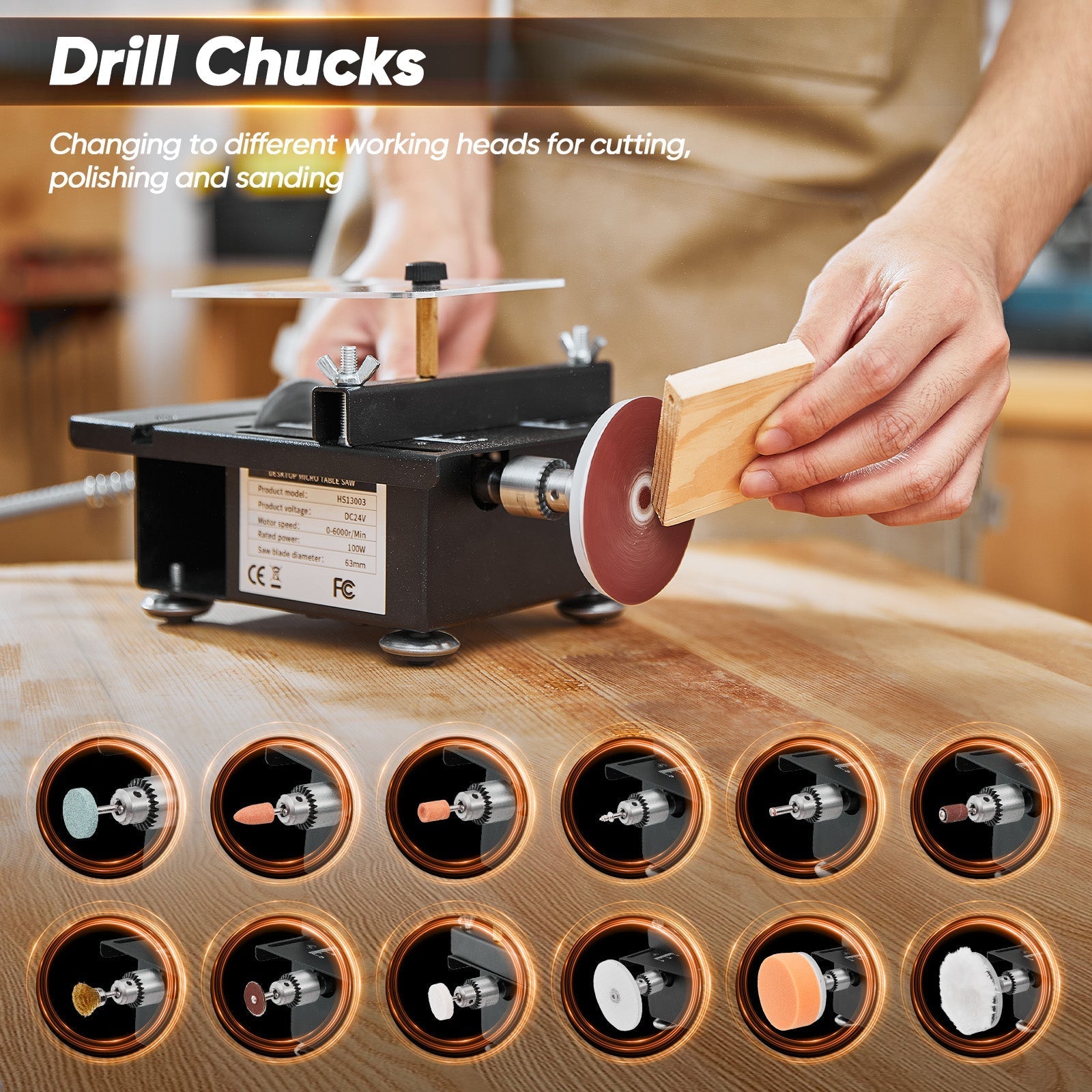 Multi-Functional Mini Table Saw | Precision Cutting and DIY Work