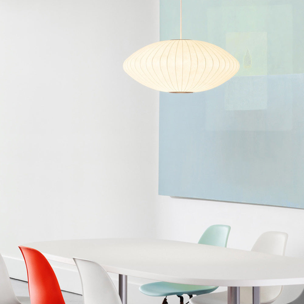 LED Saucer Pendant Light - Modern Ceiling Fixture for Home & Office Interiors, Ideal for Contemporary Spaces