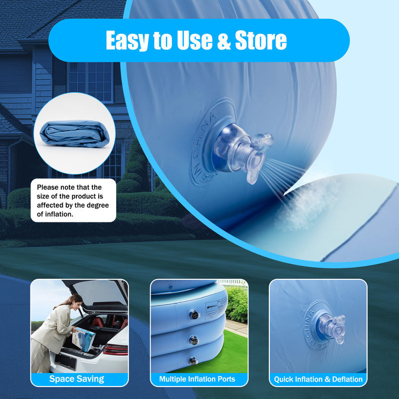 Portable Inflatable Ice Bath Folding