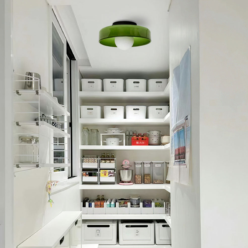 LED Round Flush Mount Ceiling Light Fixture - Modern Energy-Efficient Lighting for Contemporary Home Décor & Low Ceilings