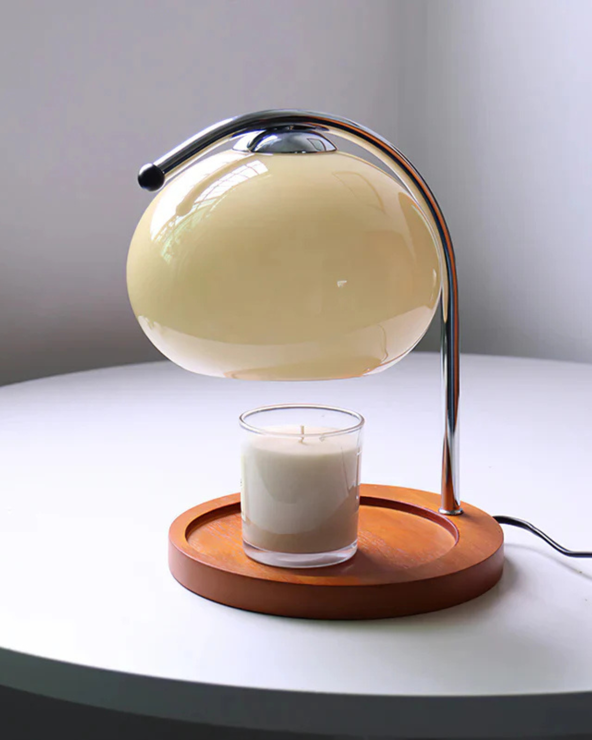 LED Flush Mount Ceiling Light - Gold Circular Fixture for Dining Room & Low Ceilings