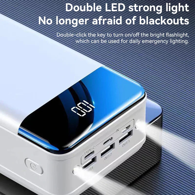 100,000mAh Power Bank with Super Fast Charging for Phones, Tablets, and Laptops - High Capacity Portable Charger