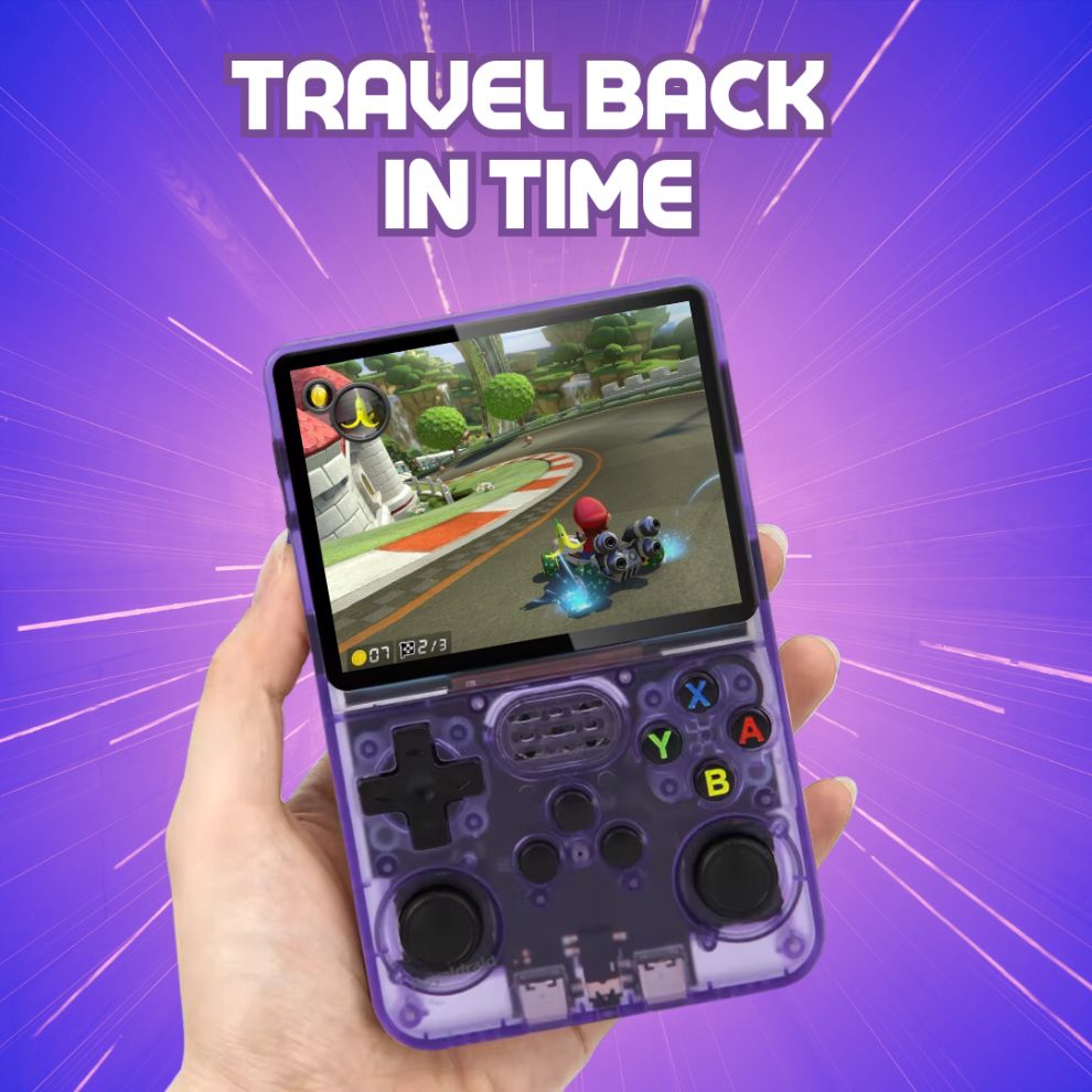 Retro Game Console | +500 Built-in Games for All Ages