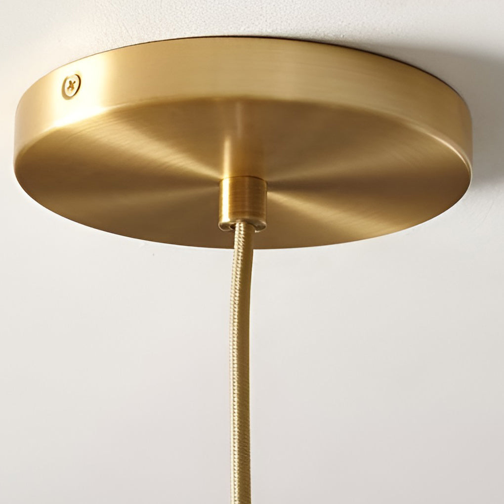 Light Master - Modern Globe Design Glass Pendant Lamp with LED Lighting for Kitchen and Dining Room