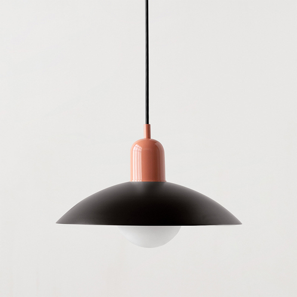 LED Bauhaus Pendant Light Fixture - Colorful Macaron Design for Kitchen, Dining Room & Modern Interiors
