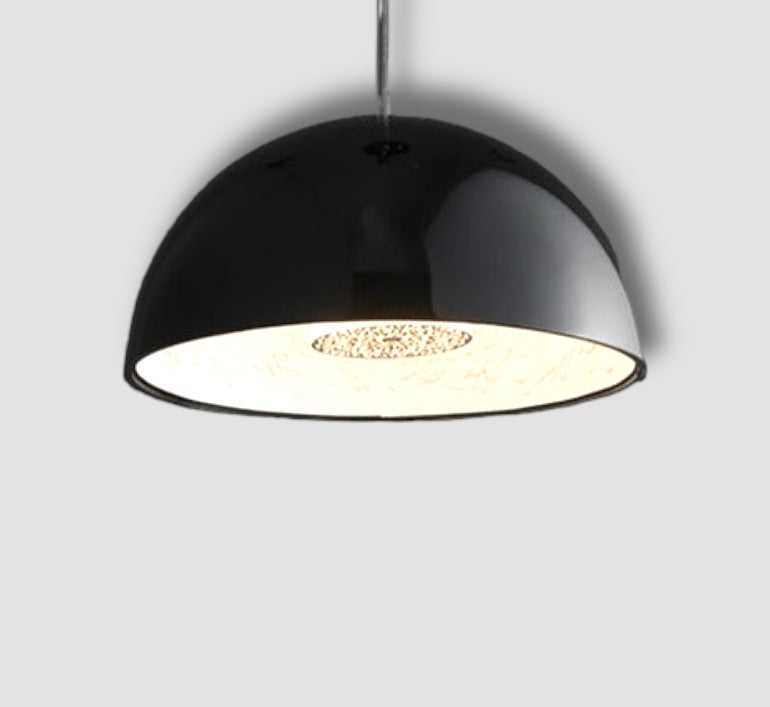 Orange Pendant Light – Mid-Century Modern Hanging Lamp for Dining Room & Lounge