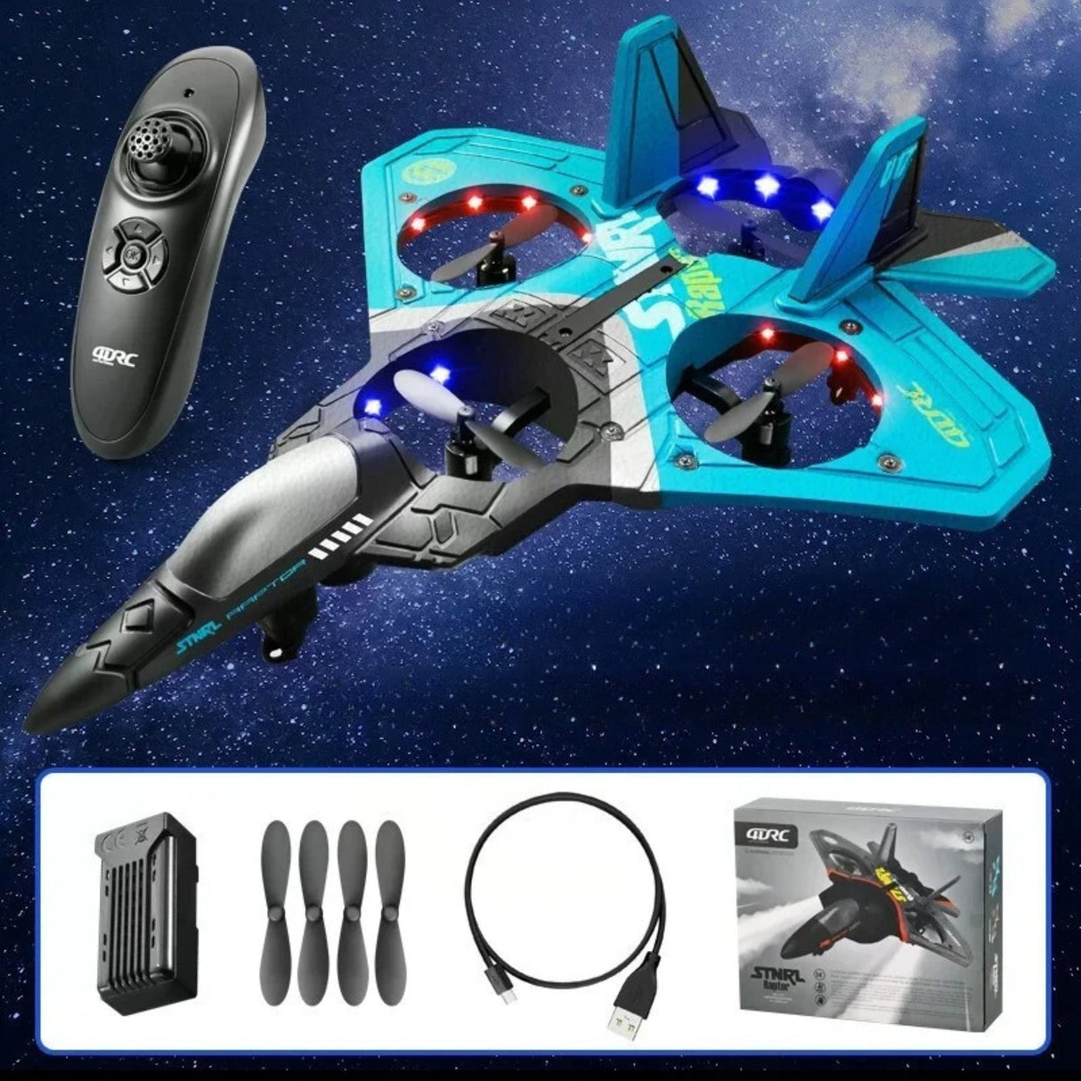RC Aircraft Toy – Exciting Airplane Toys Remote Control for Beginners, Flying Aircraft Toys with Stable Performance & Easy Operation