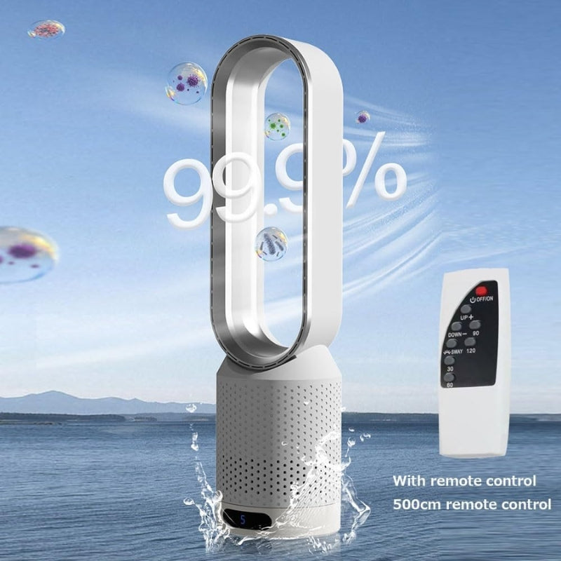 Bladeless Air Purifier Heater and Cooler | Energy-Efficient