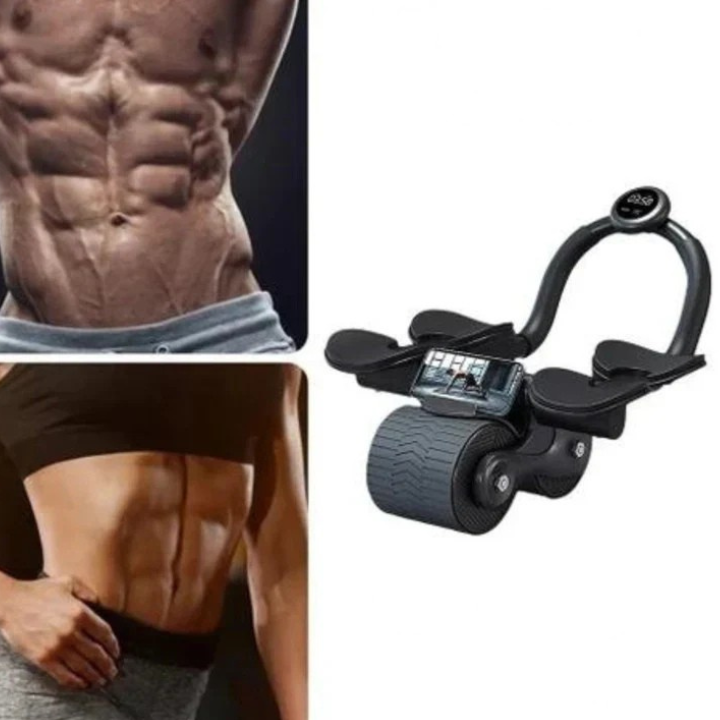 Abdominal Muscle Training Device | Ergonomic, 360° Movement & Convenient Phone Holder for Total-Body Workouts at Home