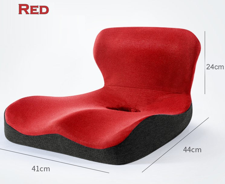 DreamRest | L Shape Memory Foam Orthopedic Cushion for Back Pain Relief & Comfort Support