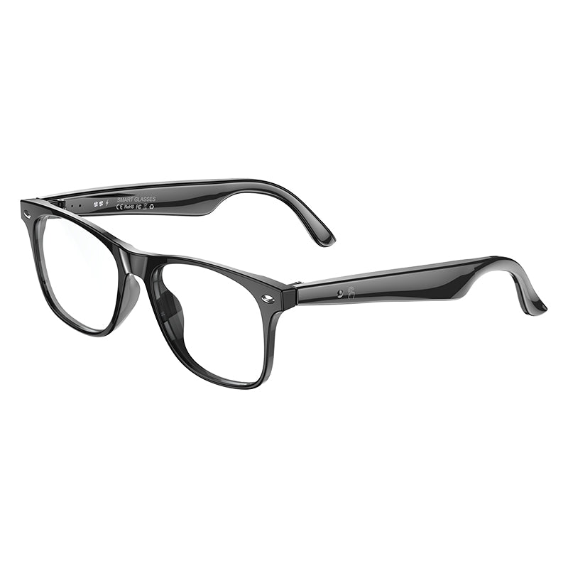 KW01 AI intelligent voice and video real-time translation Bluetooth audio glasses, 163 languages | Voice notes | Remote photo taking | Bluetooth 6.0 calls | Music playback | IP65 waterproof