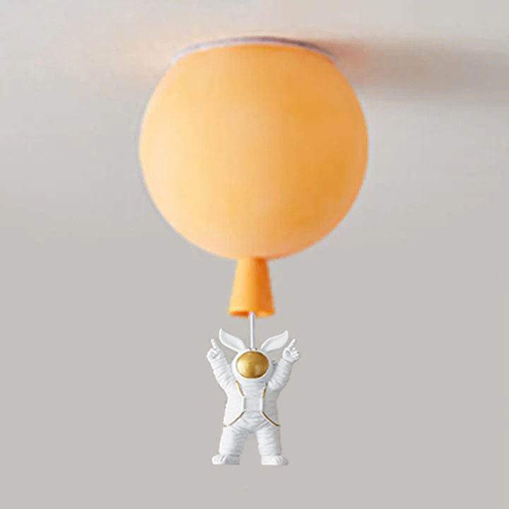 Fateh Modern Moon/Astronauts LED Ceiling Lamp of Acrylic