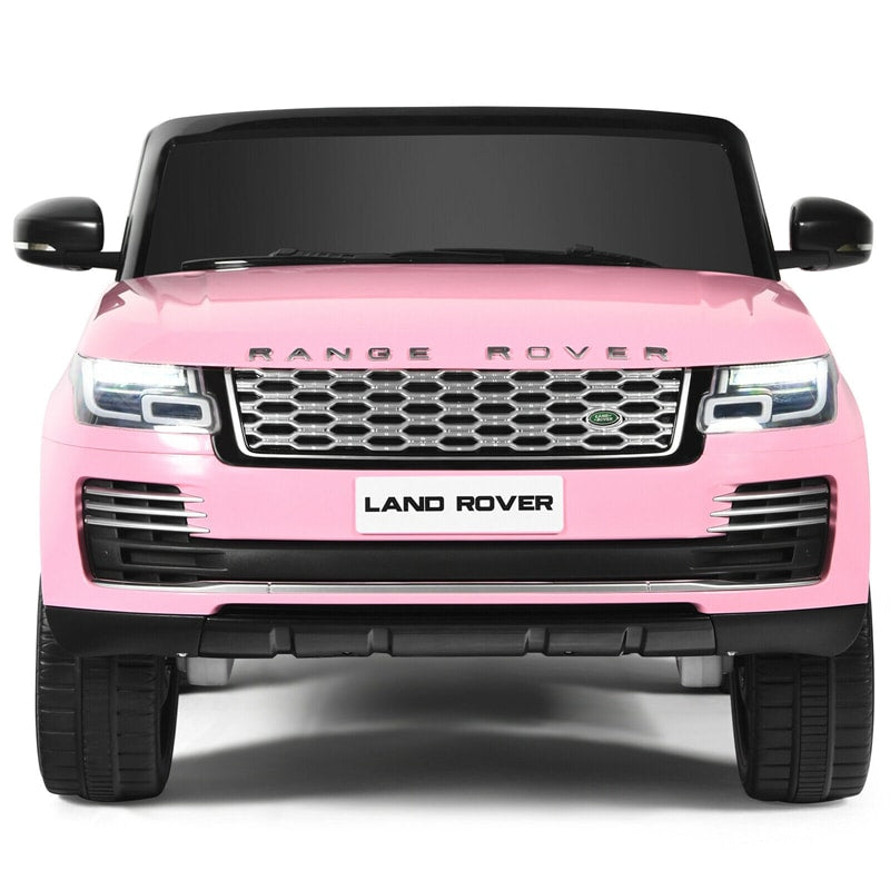 2-Seater Land Rover Licensed Kids Ride On Car 24V Battery Powered Electric Riding Toy Truck with 4WD Remote