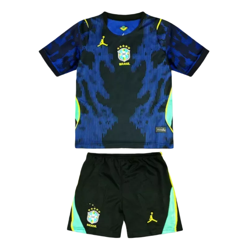 2026 Kids Brazil X Jordan Away Kit
