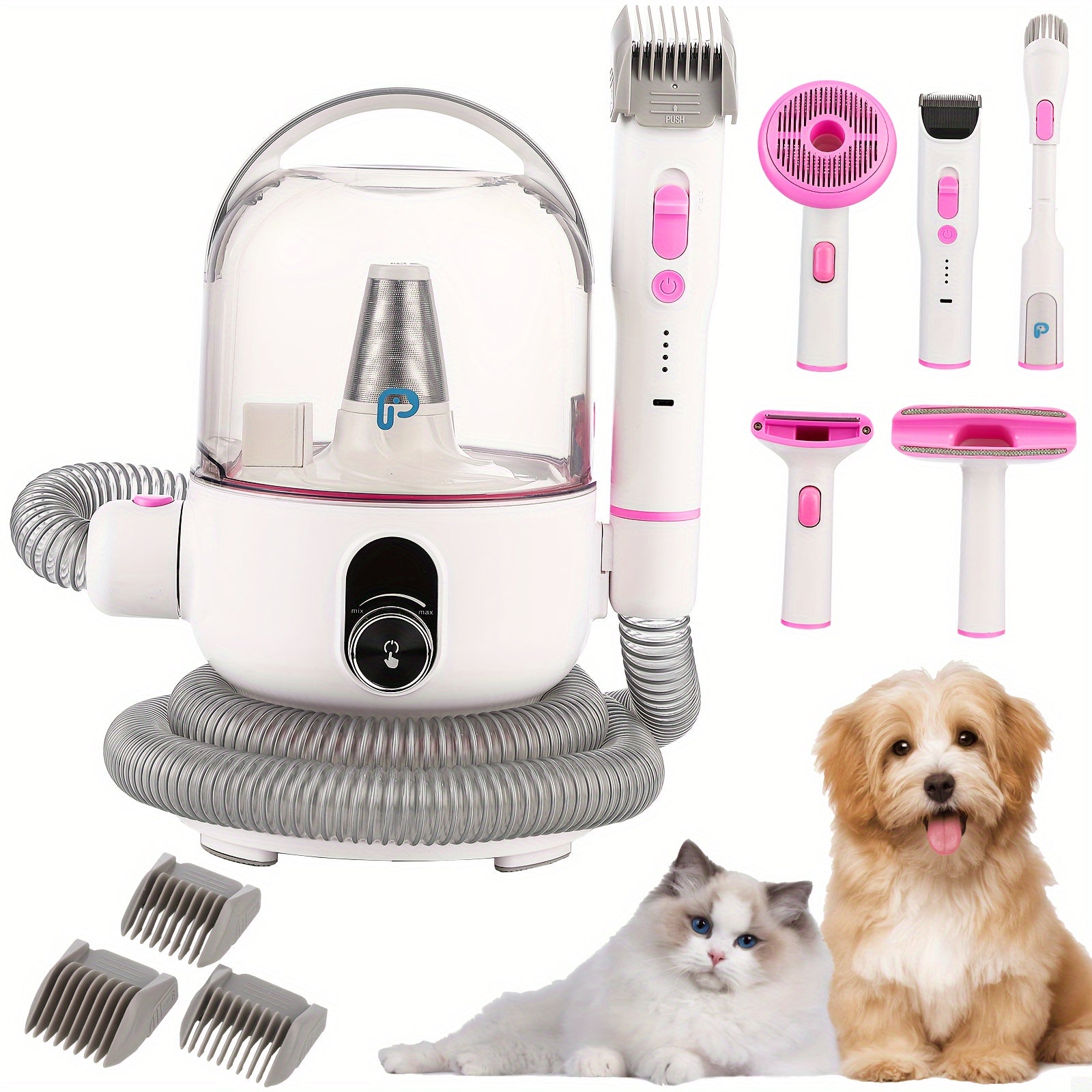 High-Performance Premium Quality 2L Pro Pet Grooming Kit Hair Removal System for Dogs & Cats