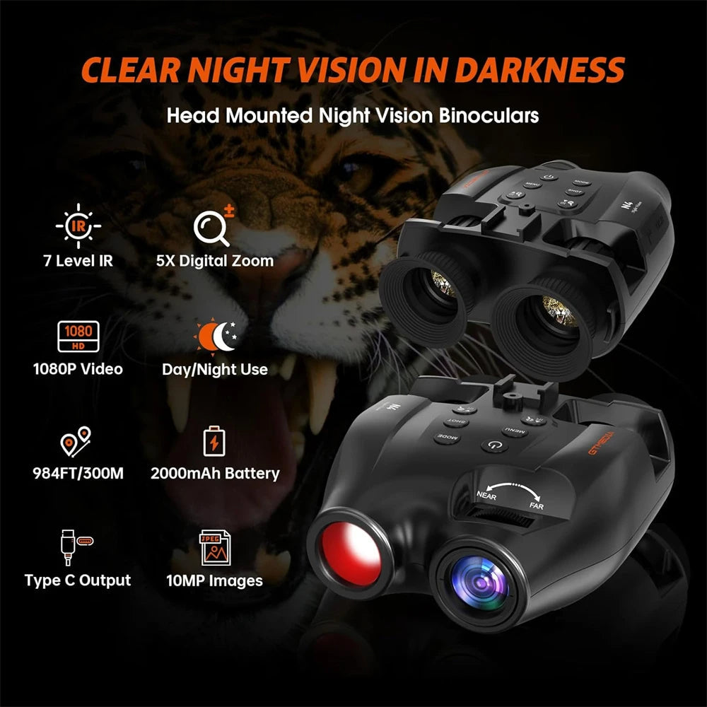 Night Predator Tactical Night Vision Goggles