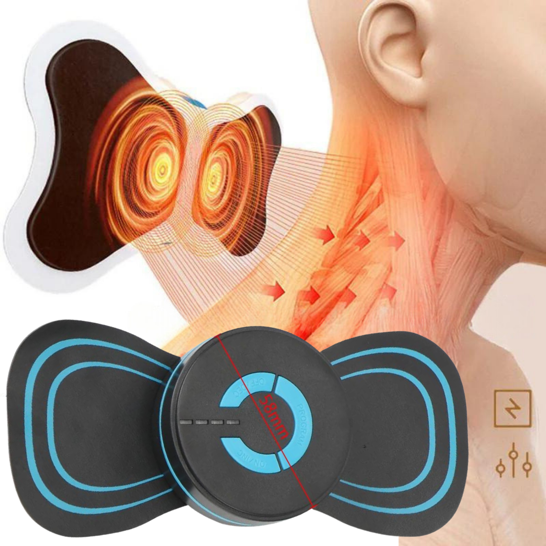 Deep Tissue Pulse Pro Massager with Heat Therapy for Muscle Relief and Relaxation at Home or Office