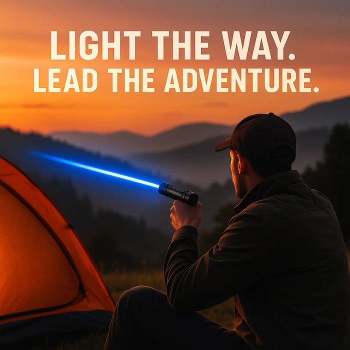 Tactical Laser Torch | High-Intensity, Waterproof & Ideal for Camping, Hiking, and Outdoor Adventures