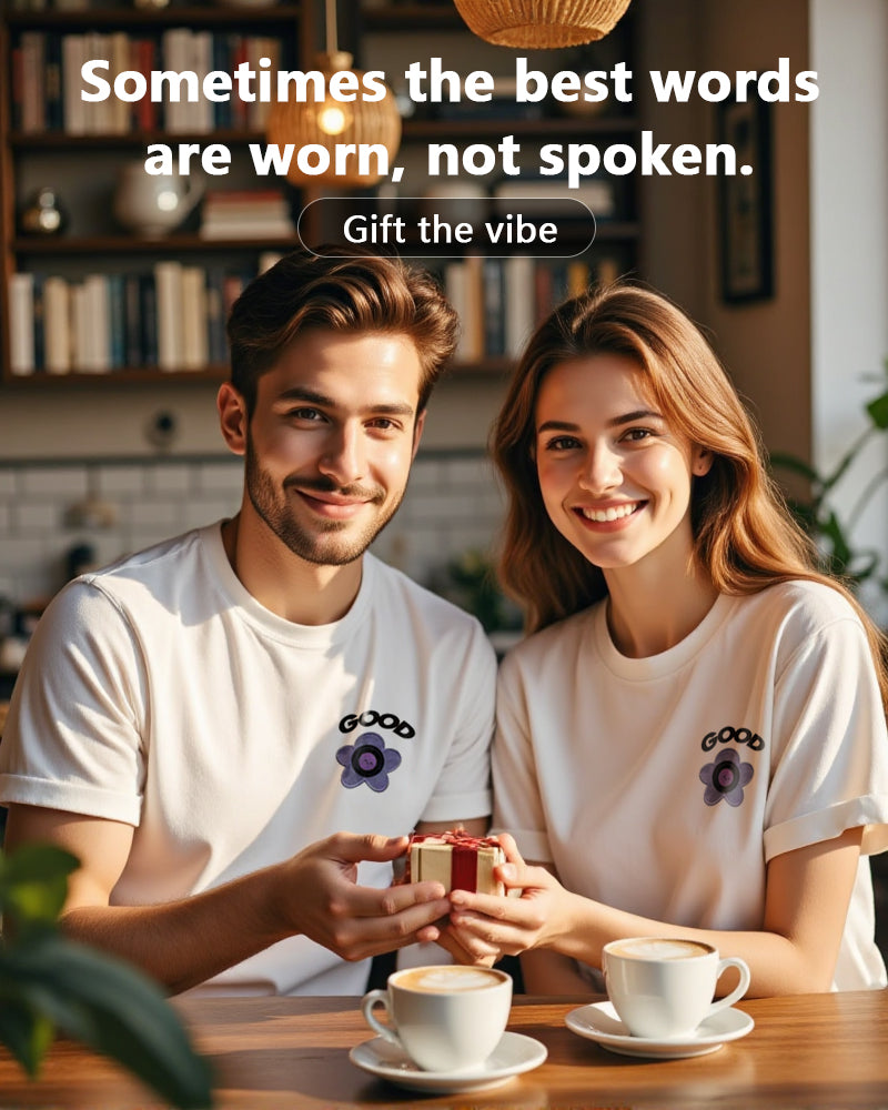 ??Merchpublic Dynamic Pixel "GOOD" Mood T-Shirt