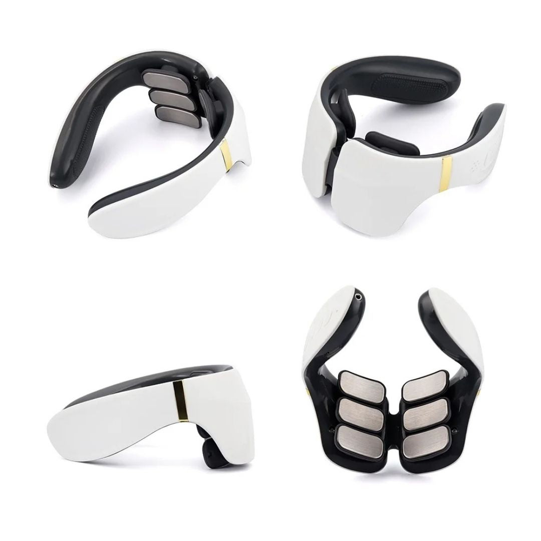 Neck and Back Massager with Heat Therapy - Portable Pain Relief for Neck and Back Muscle Relaxation