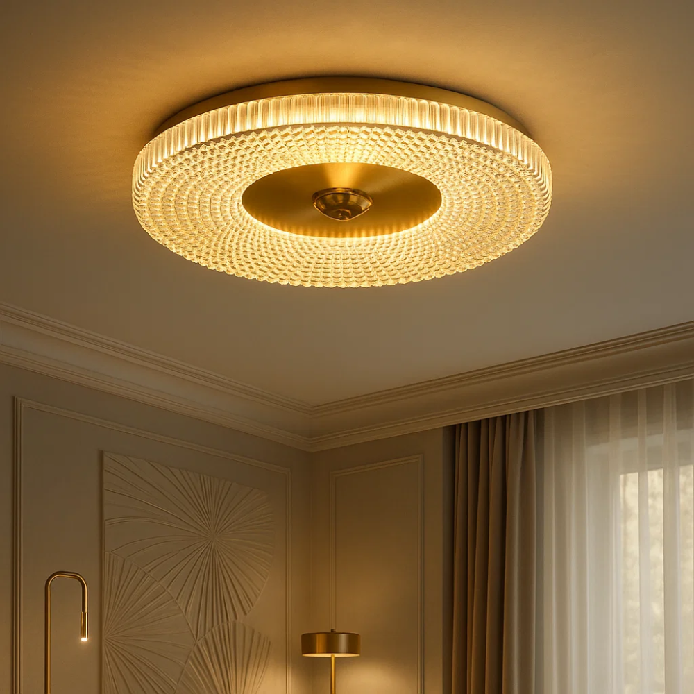Ultra-Slim LED Ceiling Light | Energy-Efficient, Durable Metal & Acrylic Design for Living Room, Bedroom & Hallway
