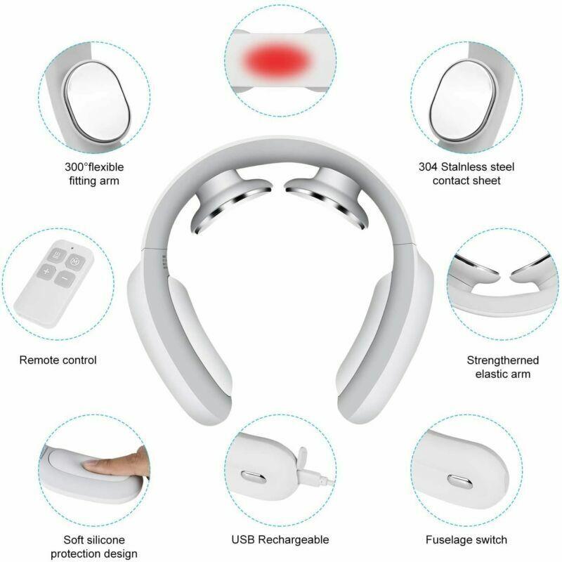 Pulse & Heat Intelligent Neck Massager