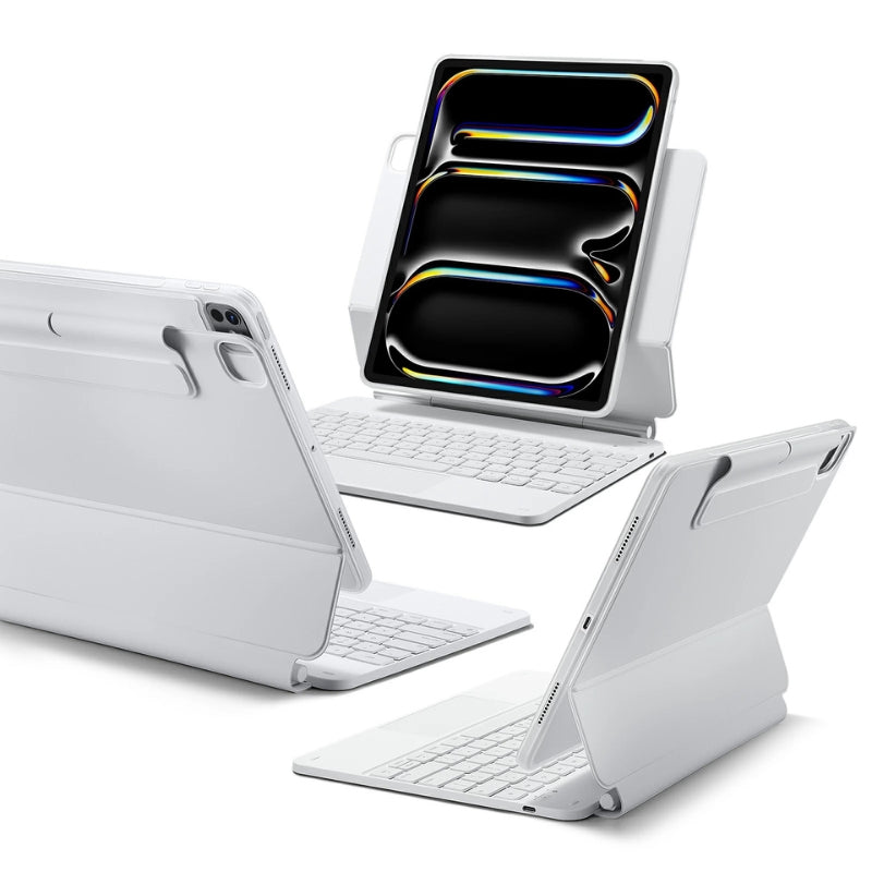360 Magnetic Keyboard Case For iPad