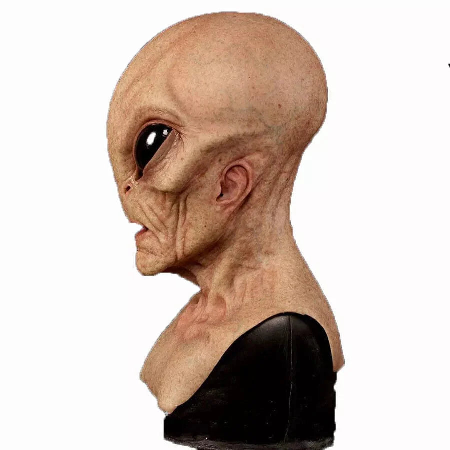 Realistic Alien Mask - #2024 Upgraded Alien Halloween Mask