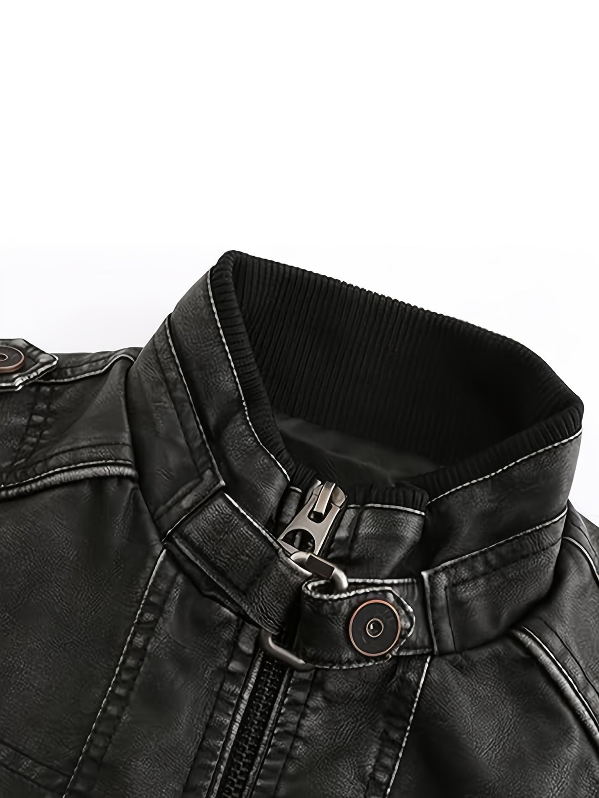 Men’s Vintage Pilot Jacket – Retro Motorcycle Style, Lightweight Casual Outerwear