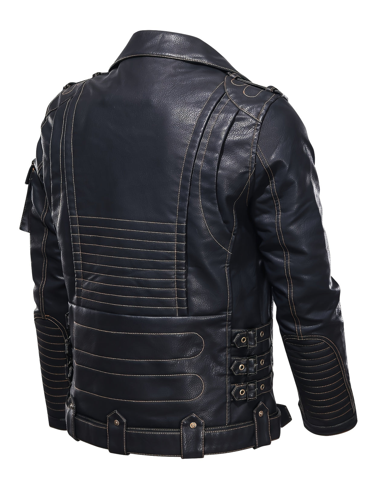 Men’s Multi-Color Biker Jacket – Stylish Motorcycle Outerwear