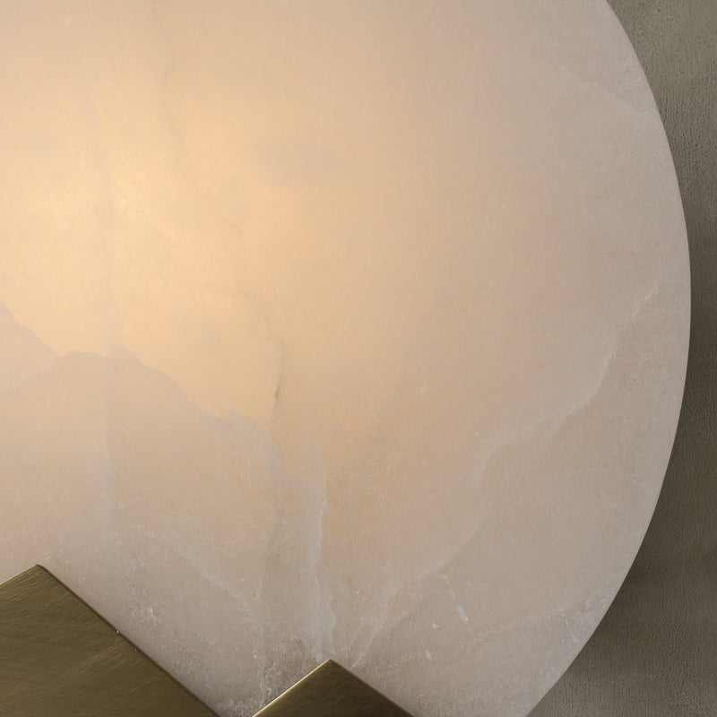 LED Marble Wall Light Fixture - Nordic Minimalist Design for Modern Home Decor & Ambient Lighting