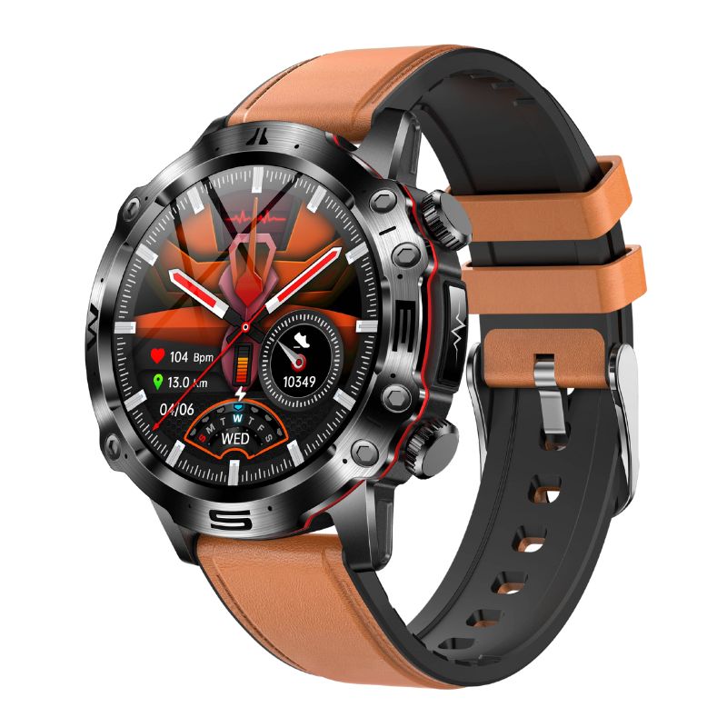 PH48 High-end ECG/EKG Blood Glucose Blood Pressure Sports Call Smart Watch