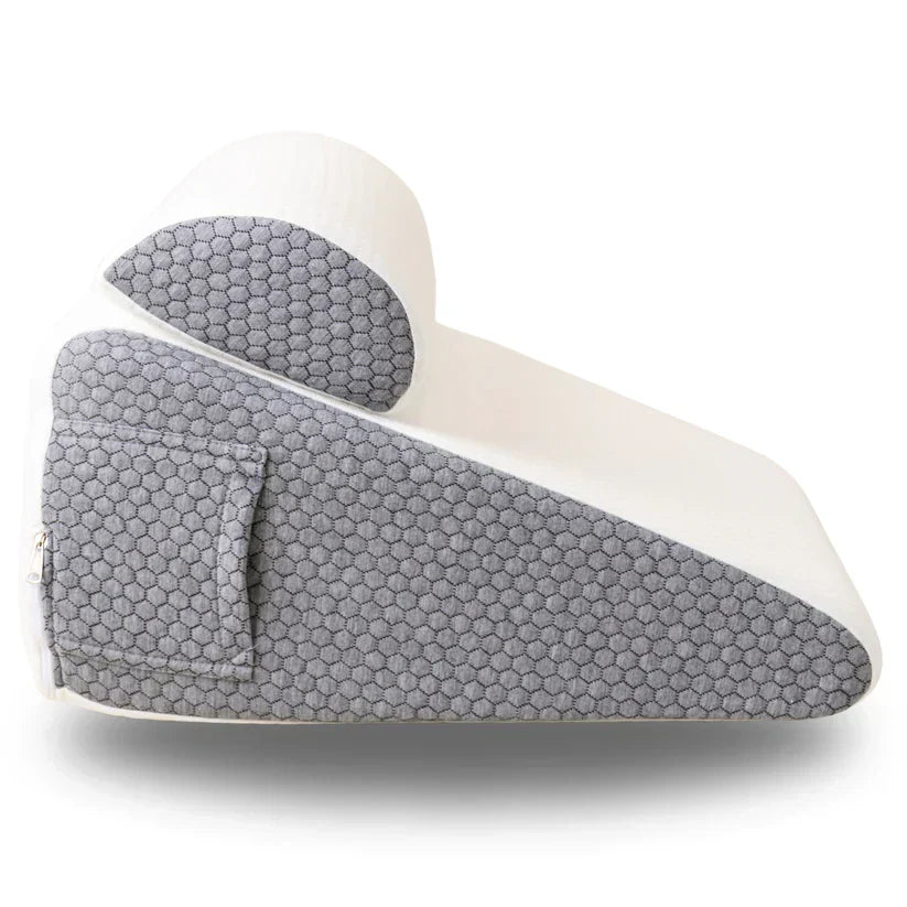 Wedge Pillow for Sleep Apnea | Elevates Head, Reduces Snoring & Acid Reflux for Restful Sleep