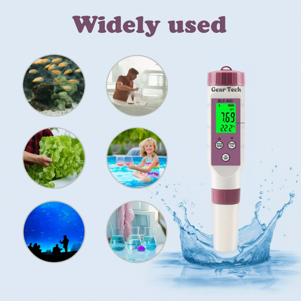 Digital Pool Tester – Measuring device for pH and chlorine for easy pH measurement in pool water