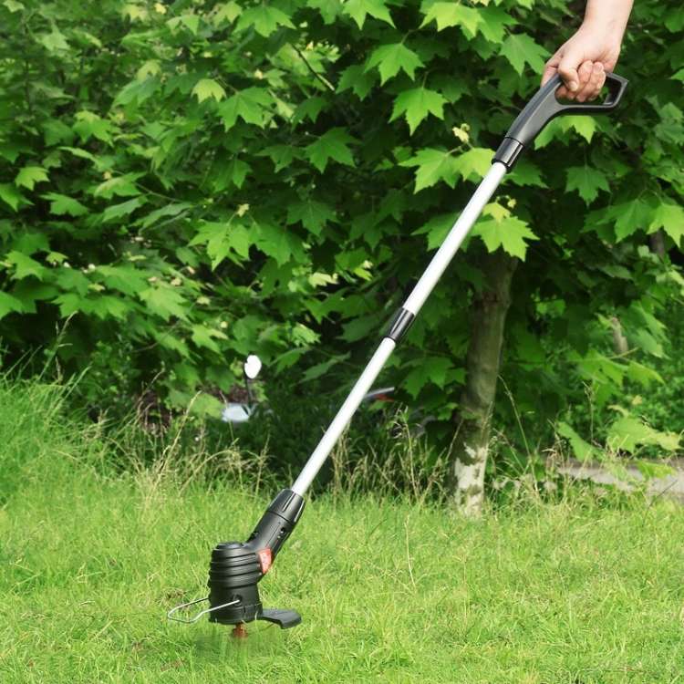 Cordless Grass Trimmer with High-Power Battery - Lightweight Lawn Edger for Easy Yard Maintenance