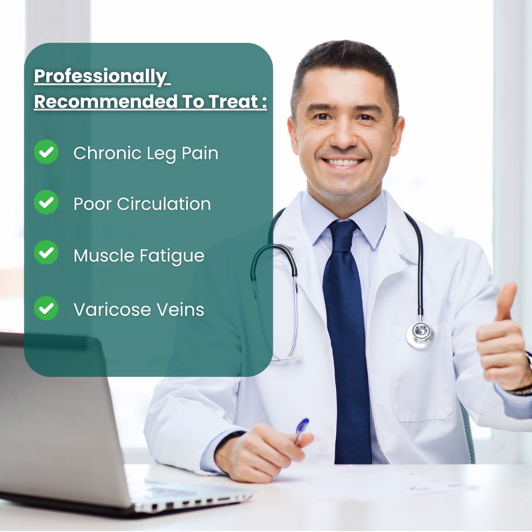 Leg Massager with Compression for Circulation Relief - Foot and Leg Massage Machine Boots