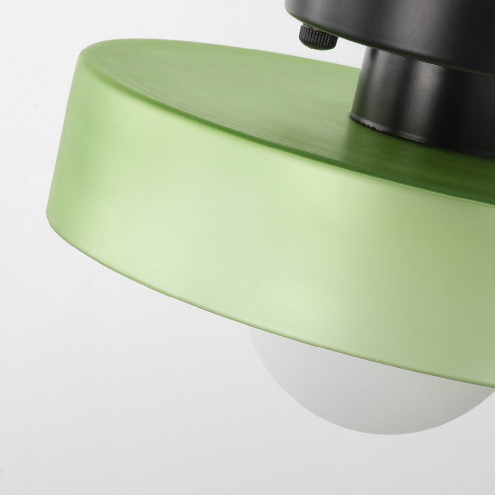 Modern Round LED Ceiling Light Fixture - Energy-Efficient Lighting for Living Room & Kitchen Spaces