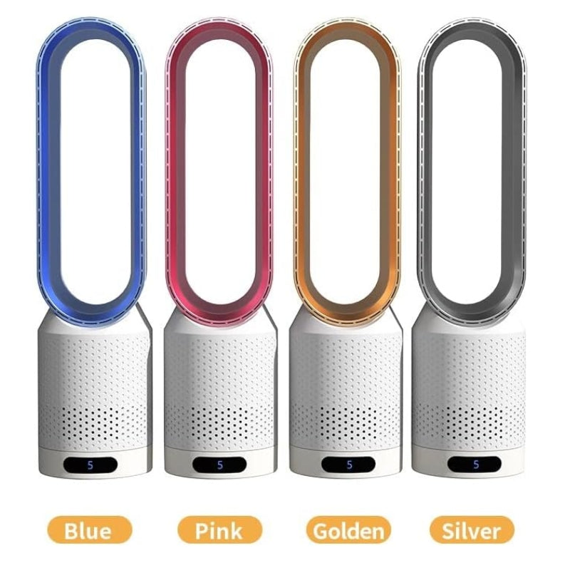 Bladeless Air Purifier Heater and Cooler | Energy-Efficient