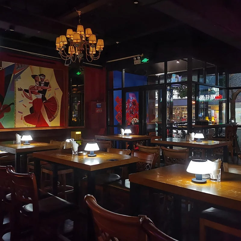 Solar Table Lamp | Outdoor Waterproof LED Light | Portable Solar-Powered Lighting for Patios, Gardens & Camping