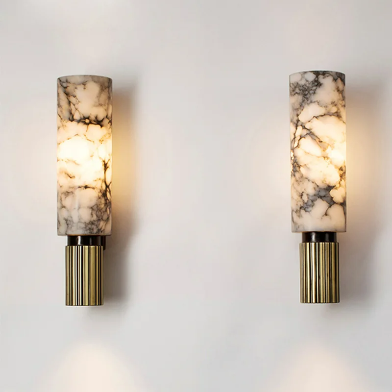 Celestara™ | Marble Wall Lamp | Modern Design with Adjustable Brightness | Ideal for Living Room & Entryway