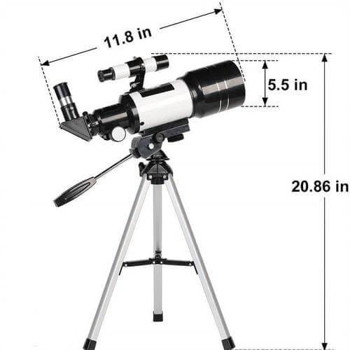 Professional Astronomical Telescope with 150x Zoom – Perfect for Moon Watching