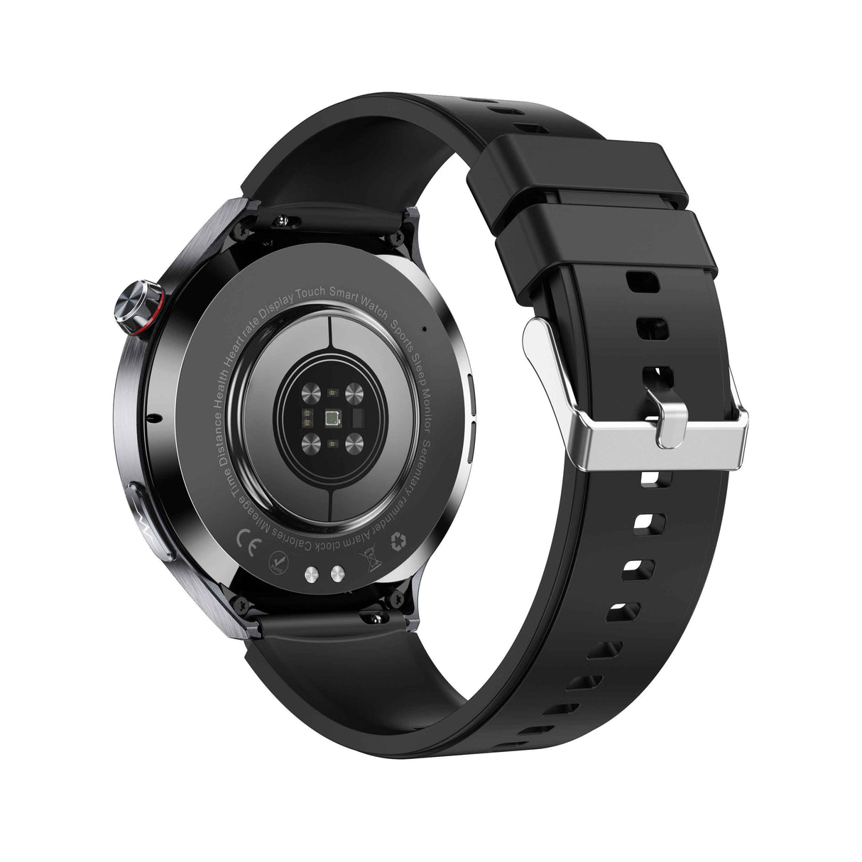 Merchpublic 1.73 Inch Super-large AMOLED Screen ECG HRV Sleep Blood Glucose BP SOS Emergency Call Health Management Watch
