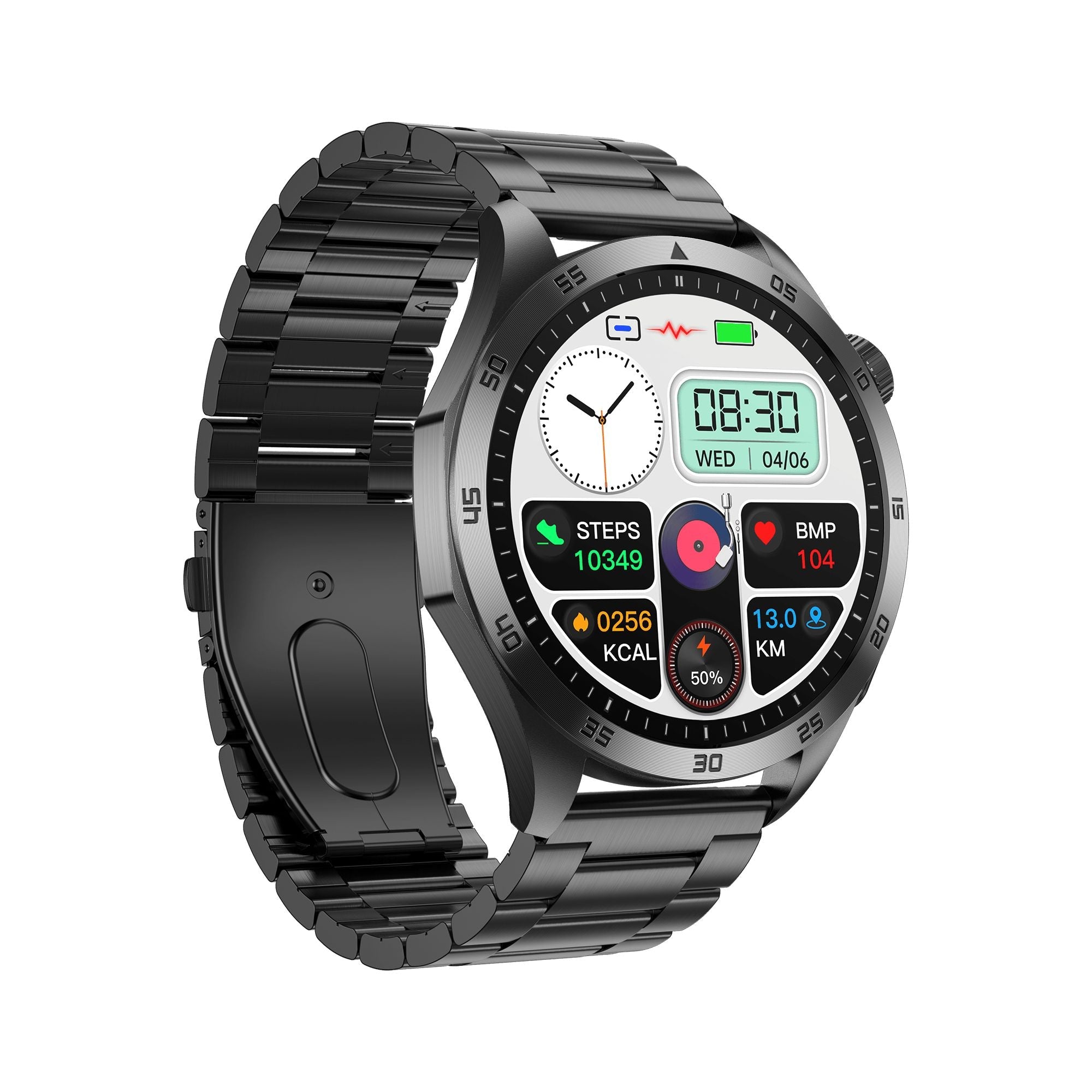 PH45 Micro Health Check ECG/EKG Blood Glucose Smart Health Monitoring Watch