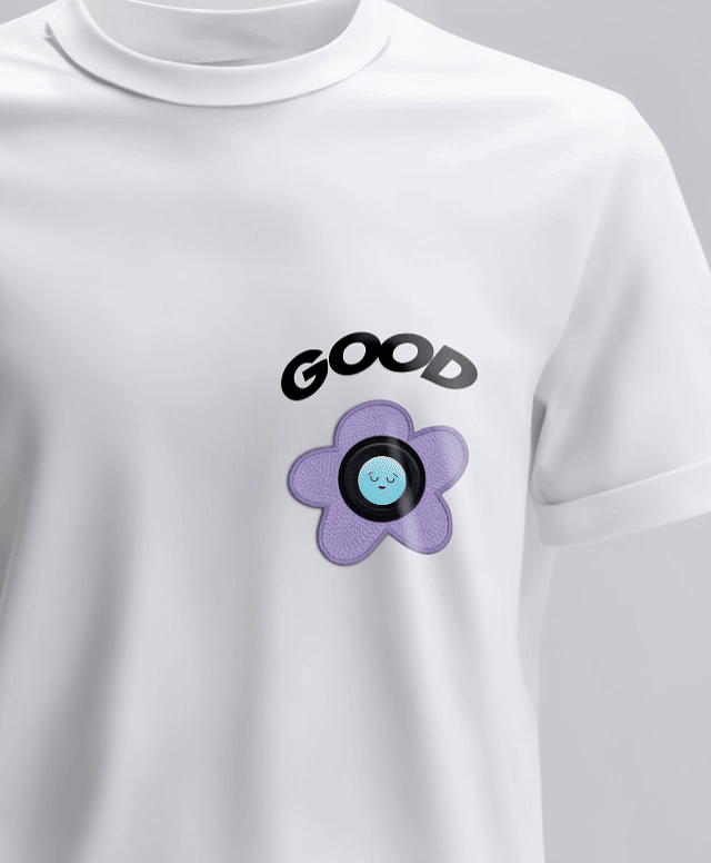 ??Merchpublic Dynamic Pixel "GOOD" Mood T-Shirt