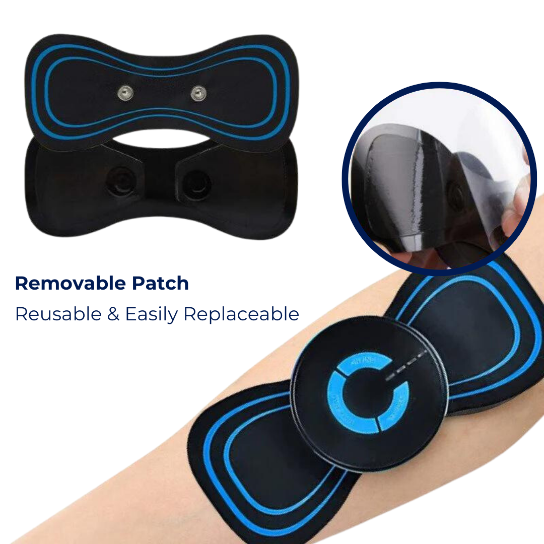 Deep Tissue Pulse Pro Massager with Heat Therapy for Muscle Relief and Relaxation at Home or Office