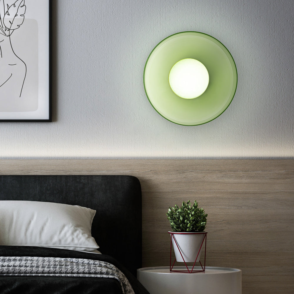 Modern Round LED Ceiling Light Fixture - Energy-Efficient Lighting for Living Room & Kitchen Spaces