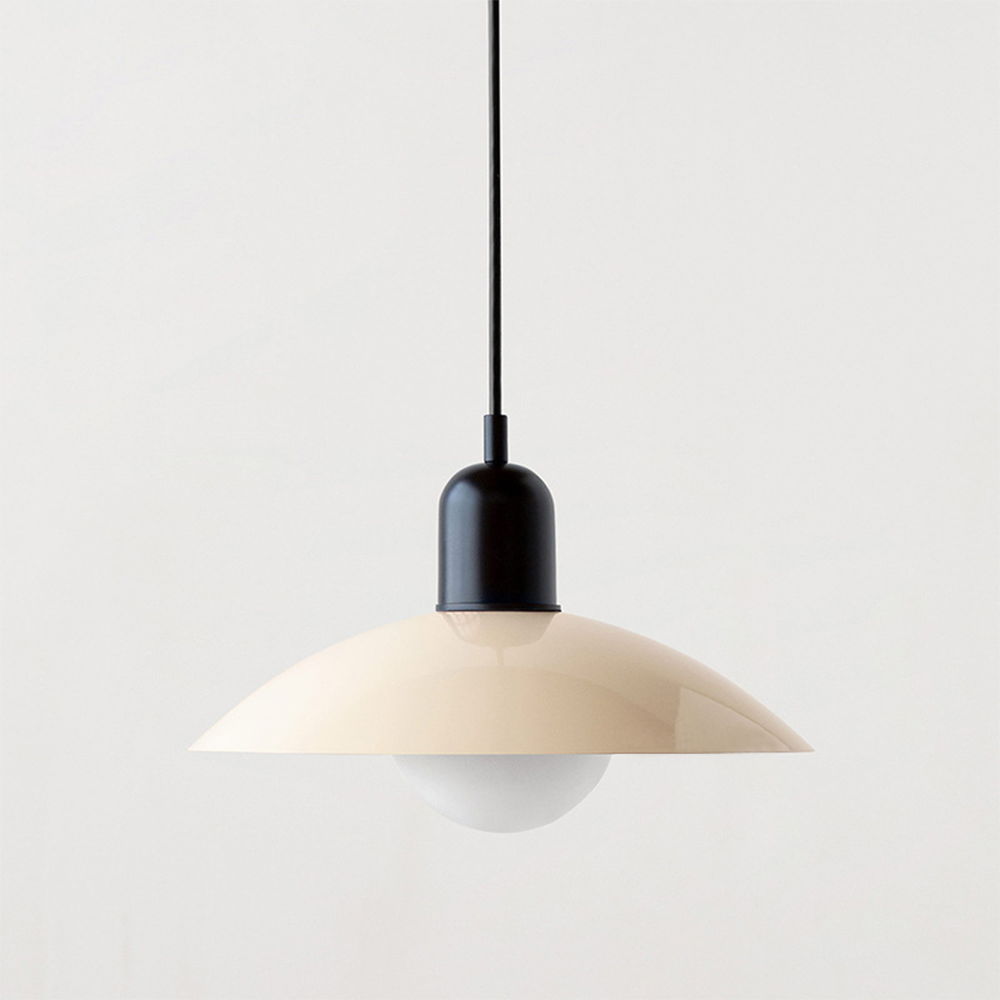 LED Bauhaus Pendant Light Fixture - Colorful Macaron Design for Kitchen, Dining Room & Modern Interiors